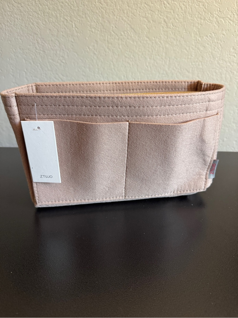 NWT Felt Purse Organizer 7x11x3”